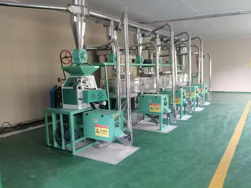 全自動面粉機設(shè)備的加工特點